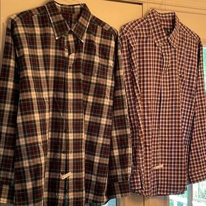 Men's Plaid Button-Down Shirt
